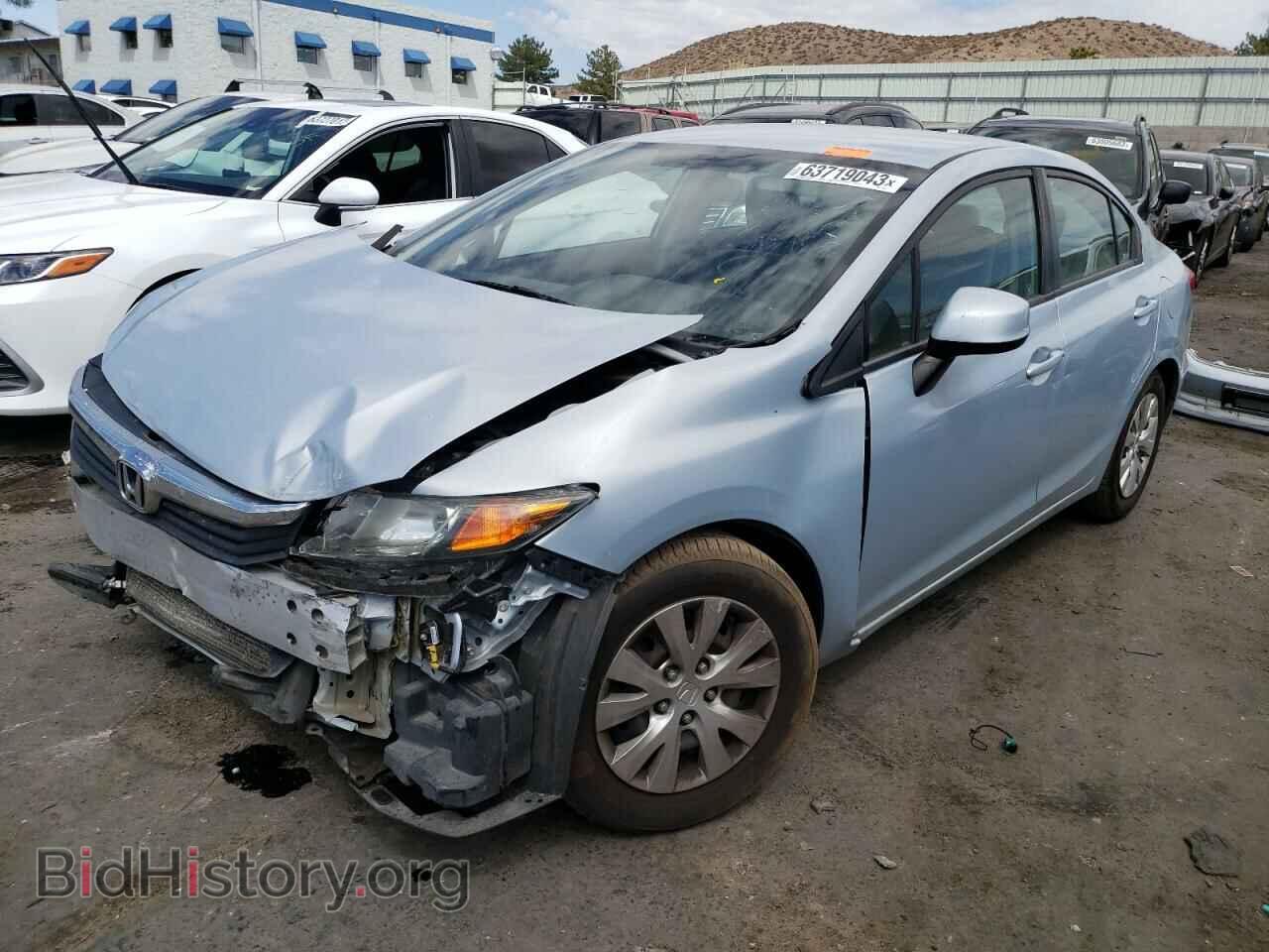 Фотография 2HGFB2F53CH599402 - HONDA CIVIC 2012