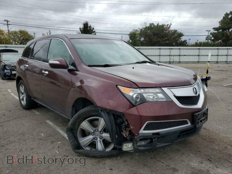 2012 Acura MDX (VIN 2HNYD2H27CH539248) — фото 1 из 10, Copart, повреждение: передняя часть