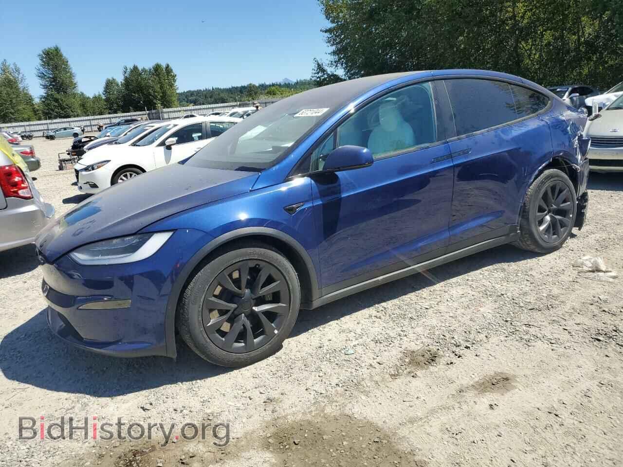 Photo 7SAXCAE54NF363025 - TESLA MODEL X 2022