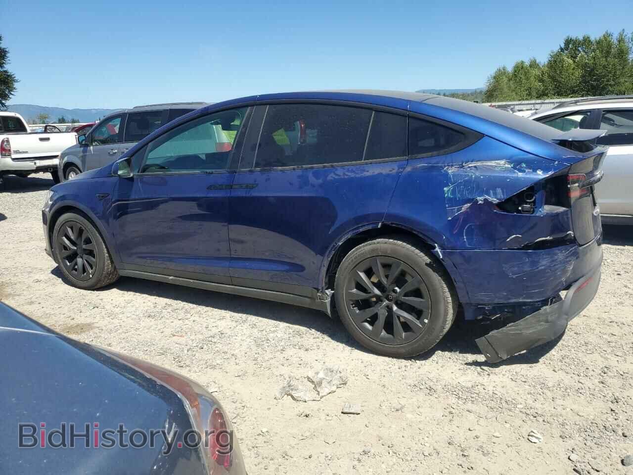 2022 TESLA MODEL X - VIN: 7SAXCAE54NF363025 - Фото 2