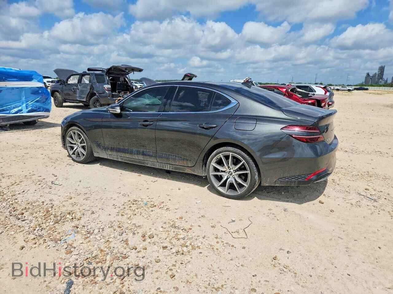2022 GENESIS G70 - VIN: KMTG34TA6NU099779 - Фото 2