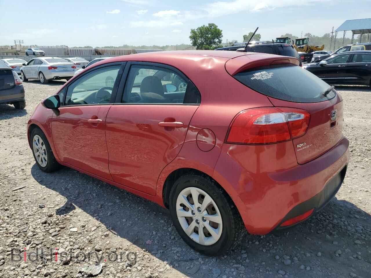 2012 KIA RIO - VIN: KNADM5A35C6027432 - Фото 2