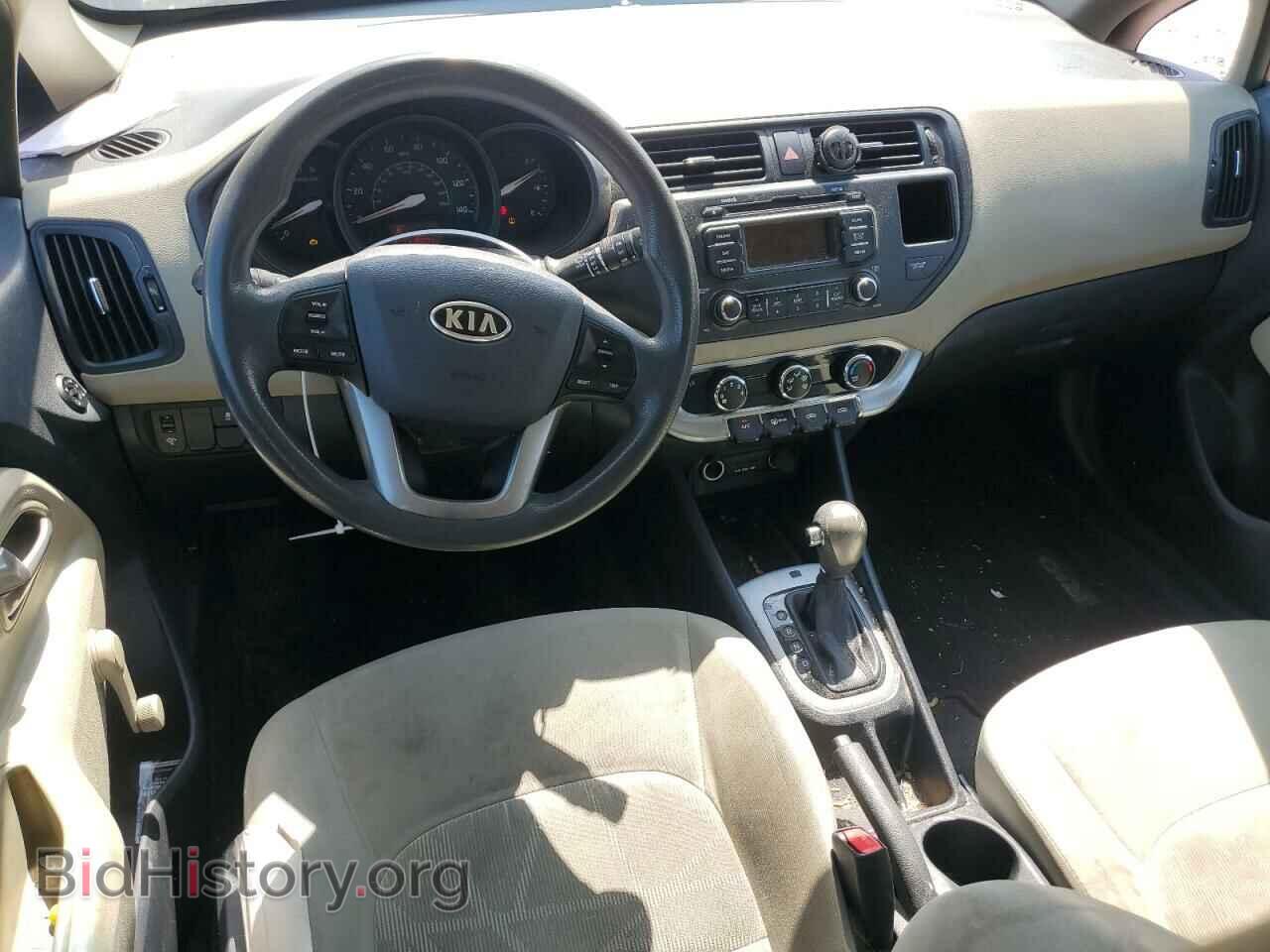 2012 KIA RIO - VIN: KNADM5A35C6027432 - Фото 8
