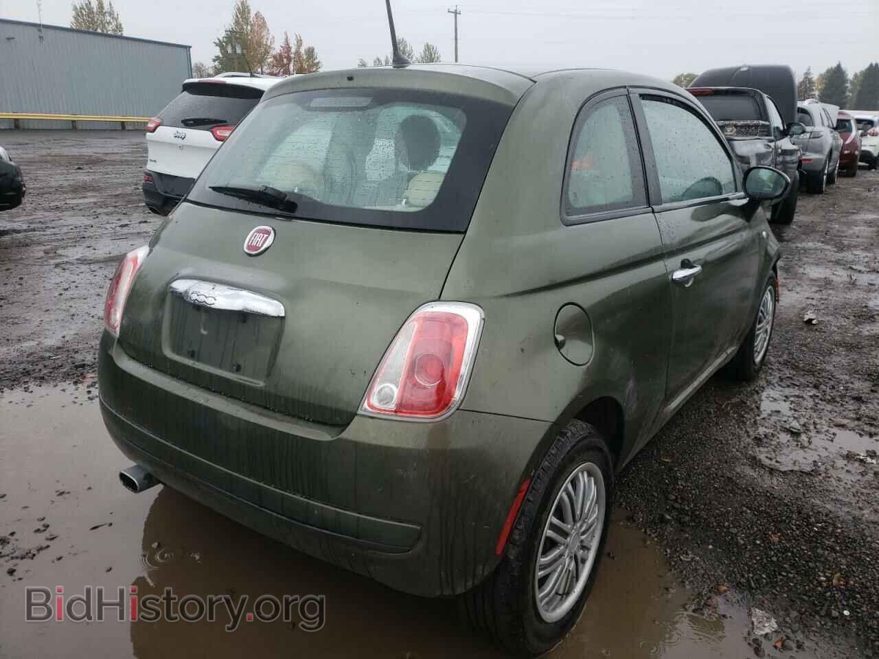 2012 FIAT 500 - VIN: 3C3CFFAR6CT382977 - Фото 4