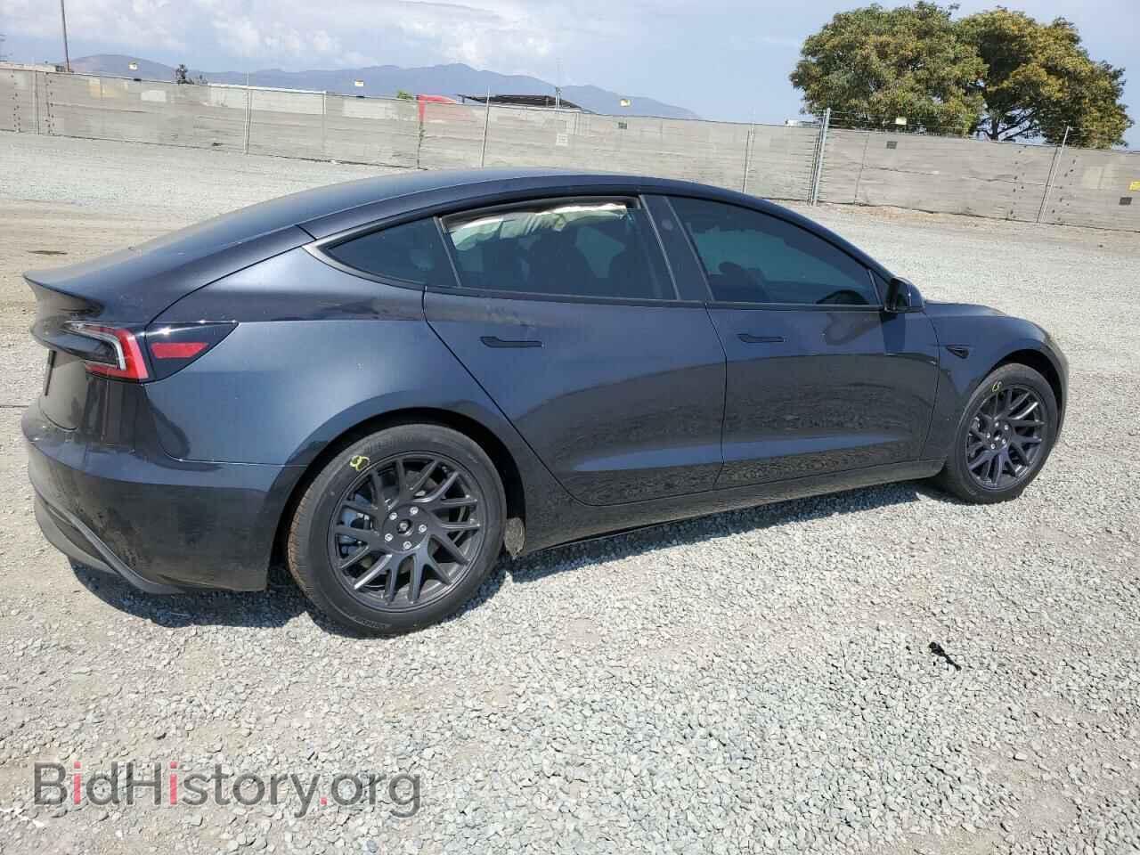2024 TESLA MODEL 3 - VIN: 5YJ3E1EA0RF745612 - Фото 3