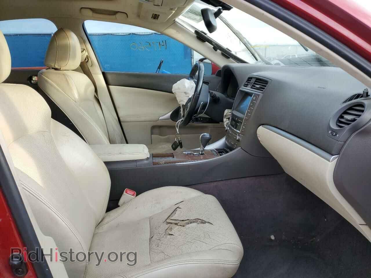 2011 LEXUS IS - VIN: JTHBE5C26B5027731 - Фото 5