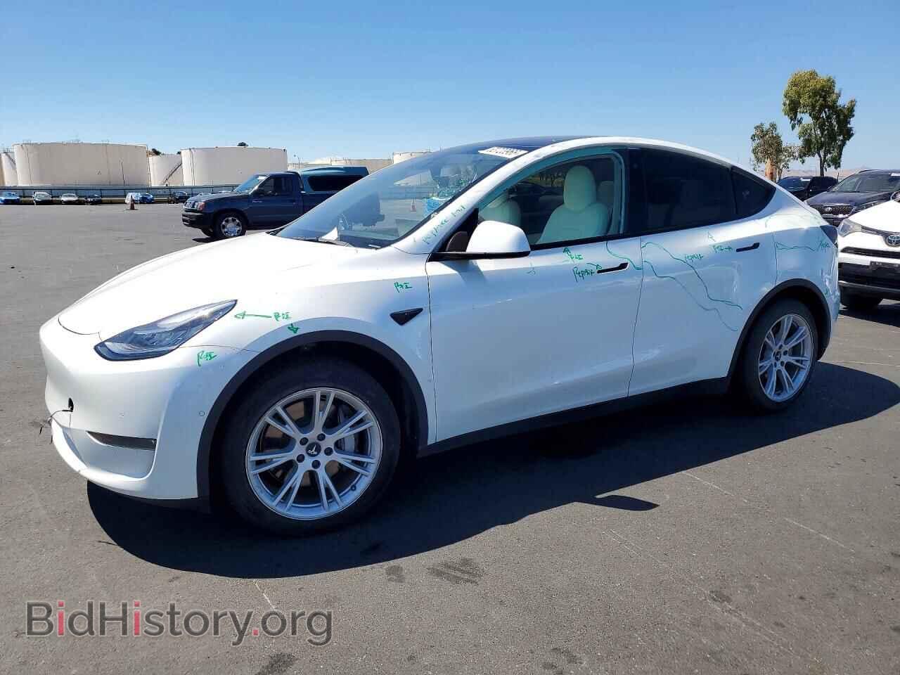 Photo 5YJYGAEE3MF228297 - TESLA MODEL Y 2021