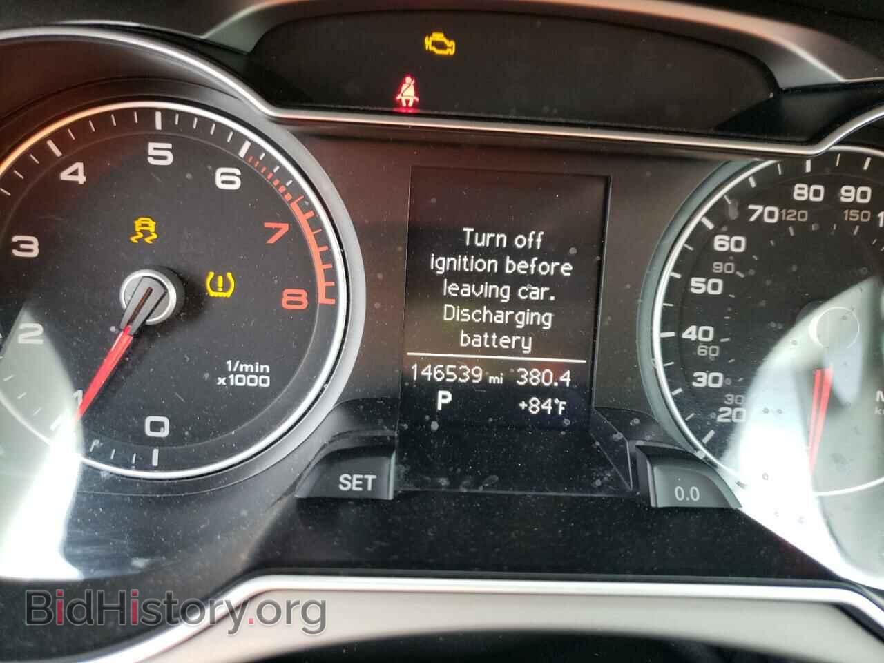 2013 AUDI A4 - VIN: WAUAFAFL0DN031779 - Photo 9