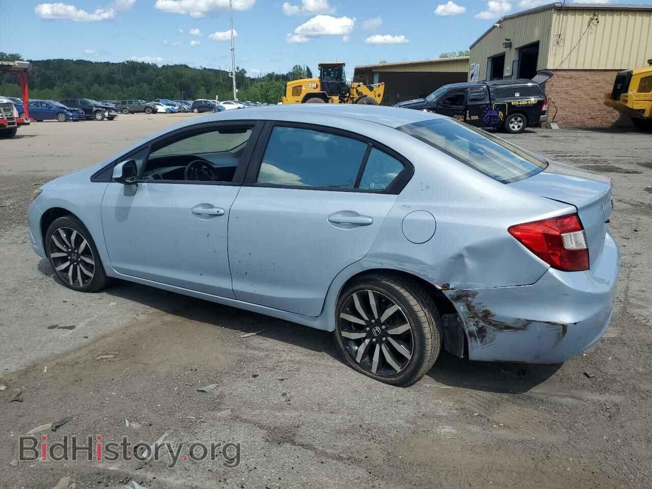 2012 HONDA CIVIC - VIN: 2HGFB2F89CH502102 - Фото 2