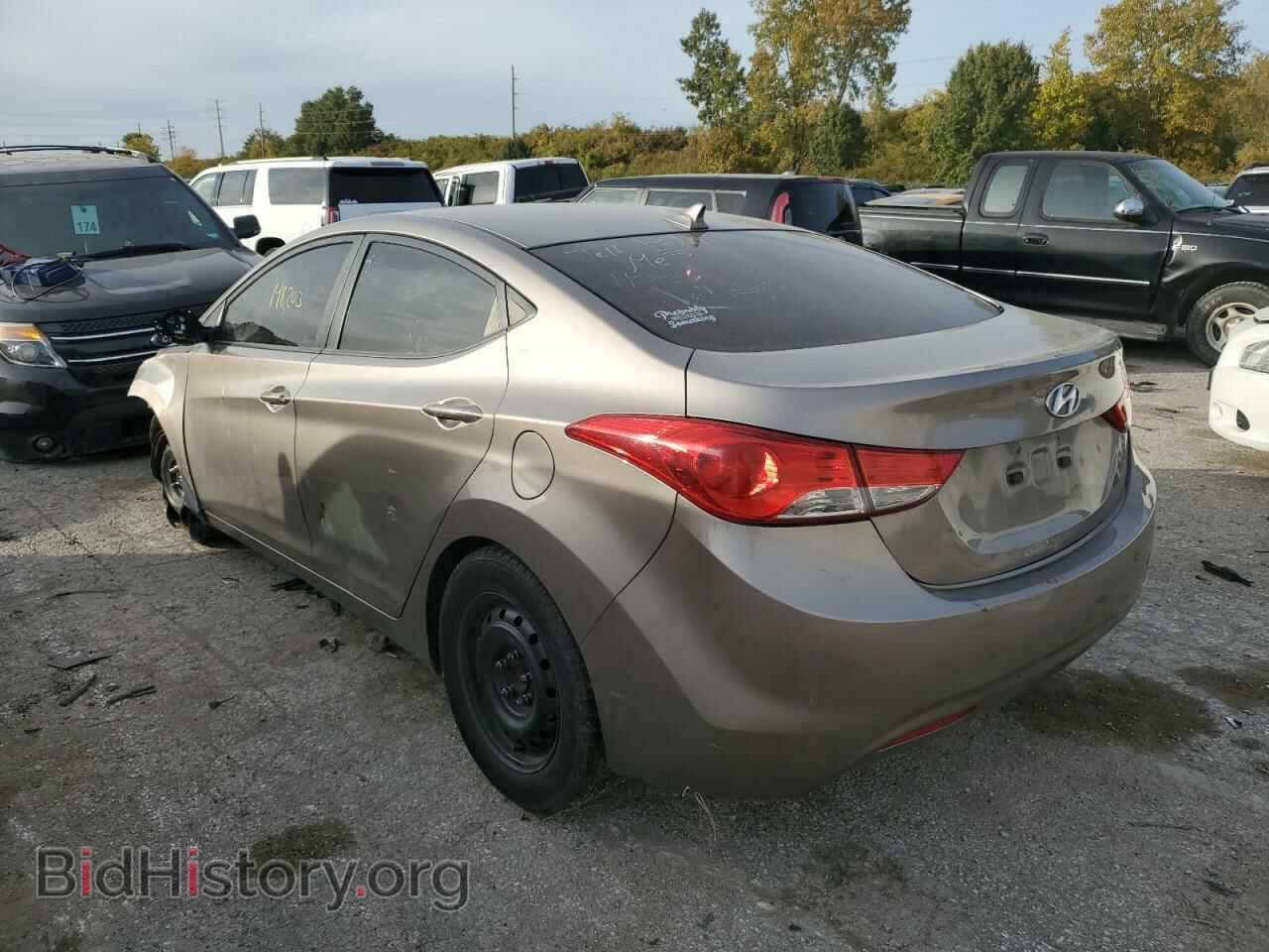2012 HYUNDAI ELANTRA - VIN: 5NPDH4AE3CH147500 - Фото 3