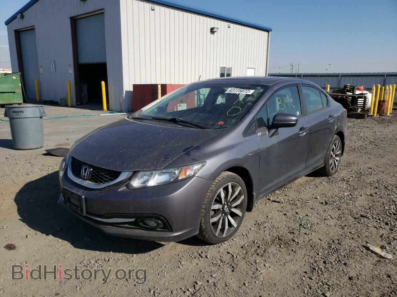 2015 HONDA CIVIC - VIN: 2HGFB2F93FH548862 - Фото 2