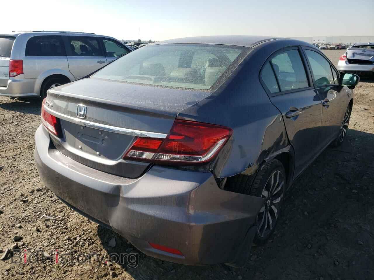 2015 HONDA CIVIC - VIN: 2HGFB2F93FH548862 - Фото 4