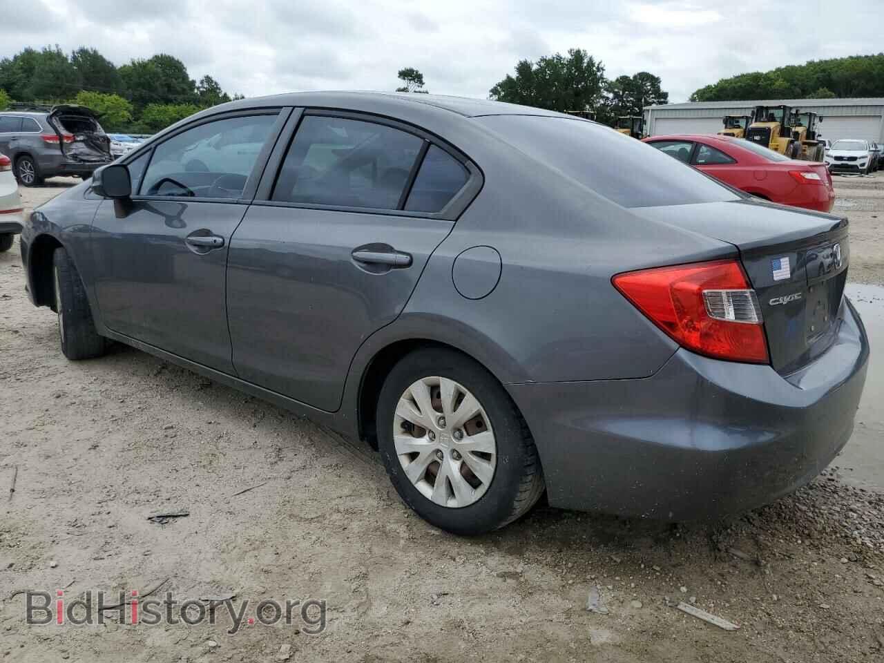 2012 HONDA CIVIC - VIN: 2HGFB2E52CH563069 - Фото 2
