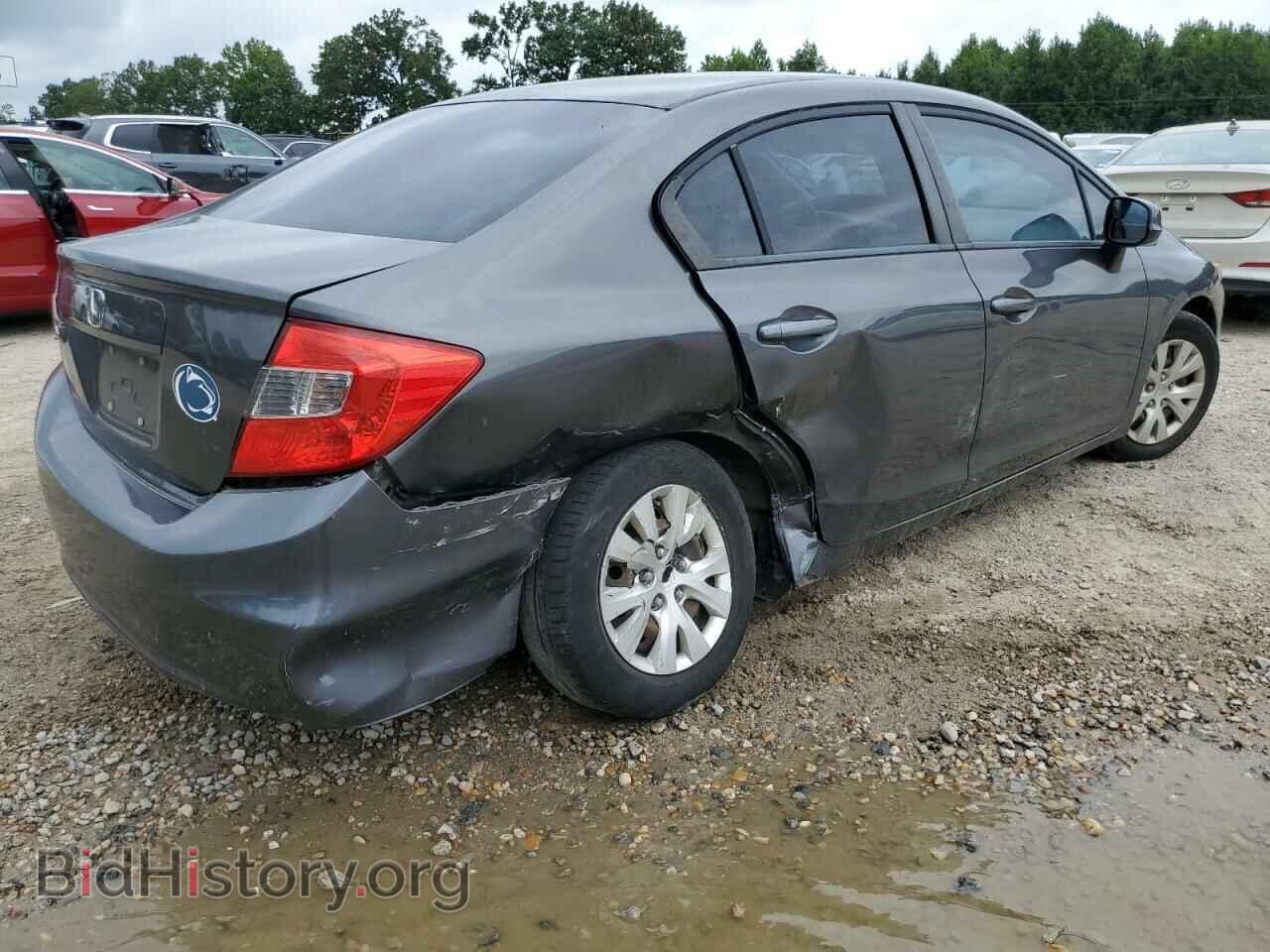 2012 HONDA CIVIC - VIN: 2HGFB2E52CH563069 - Фото 3