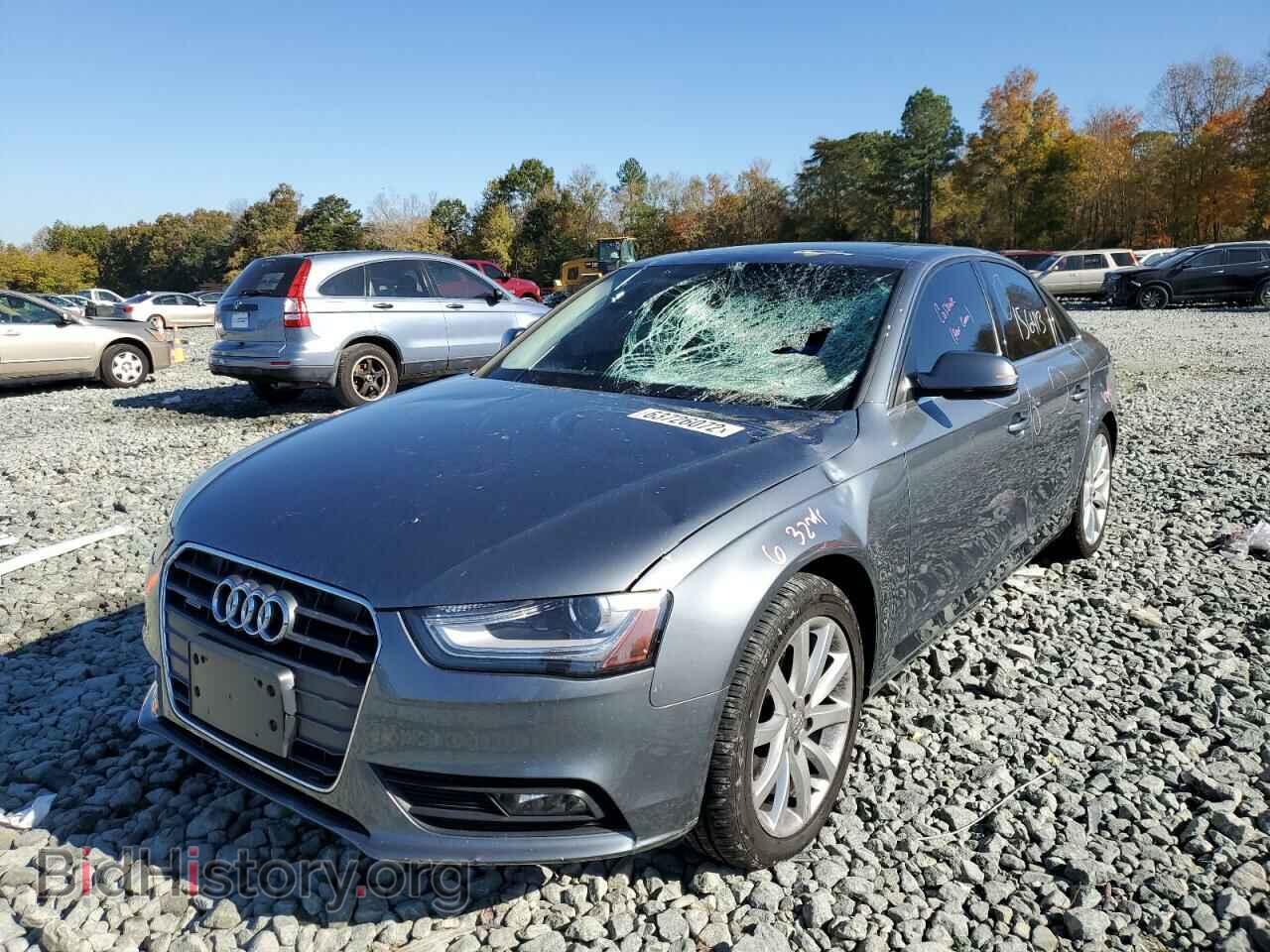 2013 AUDI A4 - VIN: WAUFFAFL4DN037221 - Фото 2