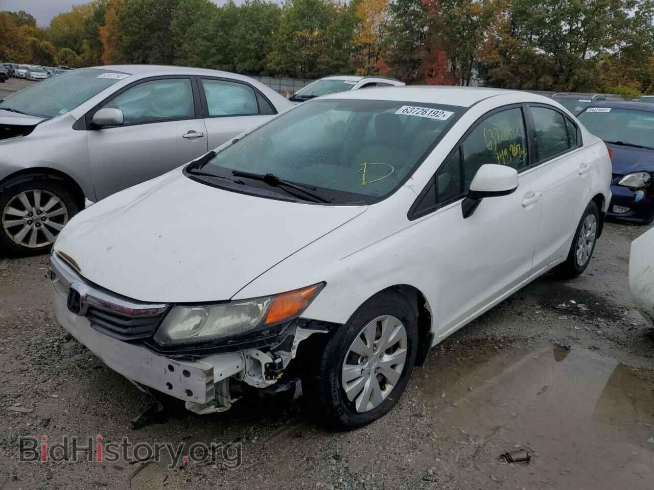 2012 HONDA CIVIC - VIN: 19XFB2F59CE060826 - Фото 2