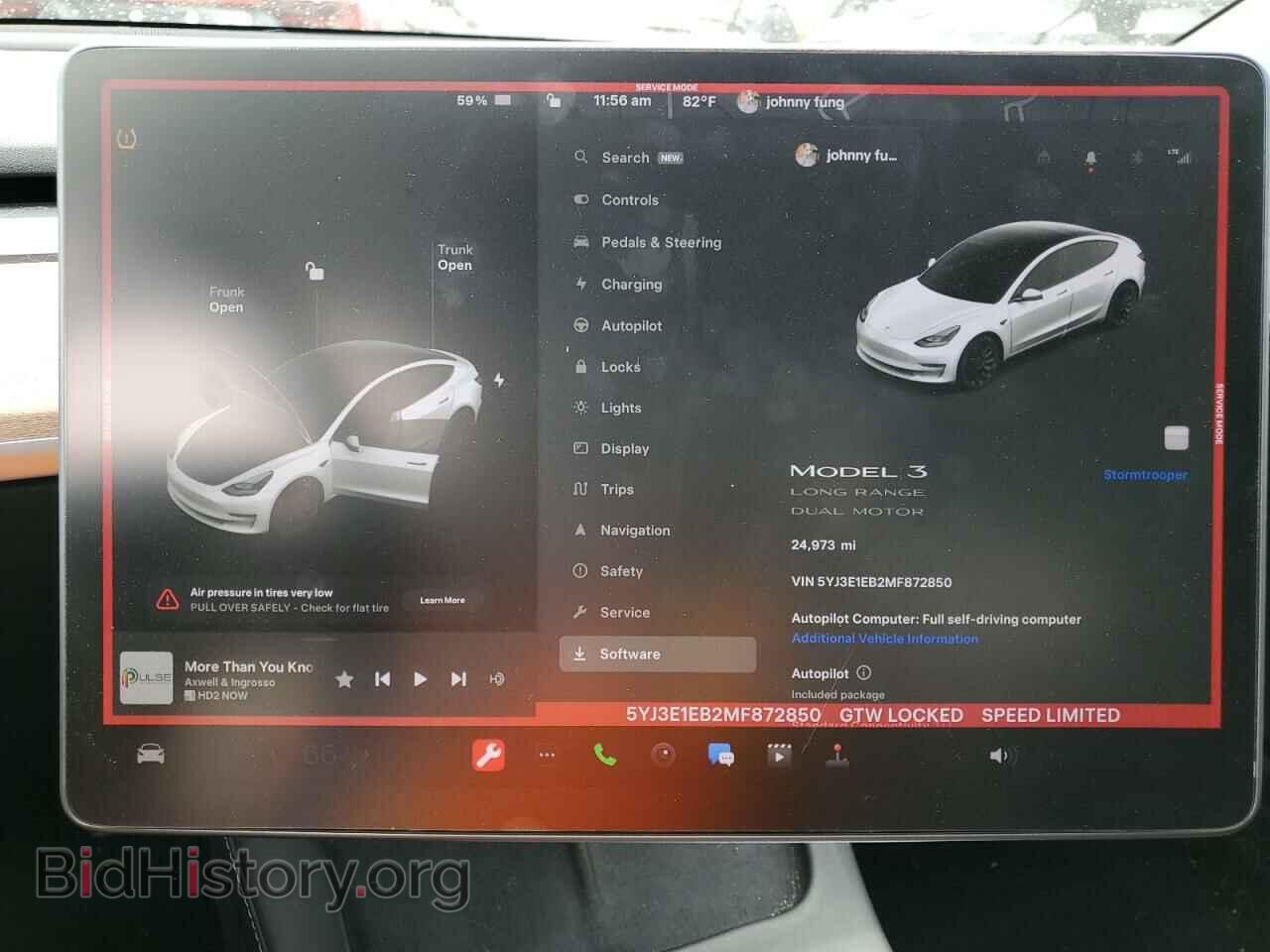 2021 TESLA MODEL 3 - VIN: 5YJ3E1EB2MF872850 - Photo 9