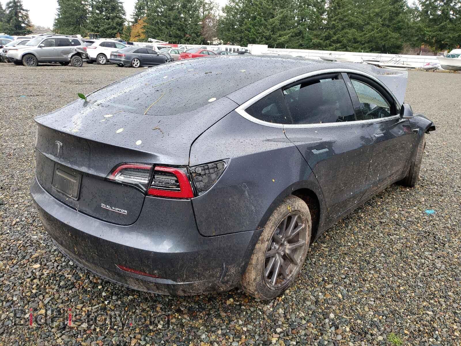2019 TESLA MODEL 3 - VIN: 5YJ3E1EB6KF440422 - Фото 4