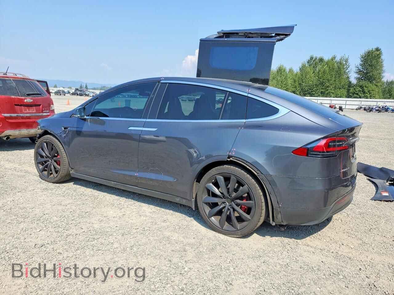 2017 Tesla MODEL X (VIN 5YJXCAE42HF041573) — photo 2 of 14