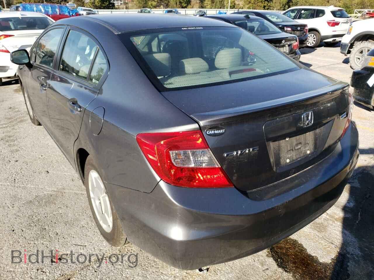 2012 HONDA CIVIC - VIN: 2HGFB2F65CH553983 - Фото 3
