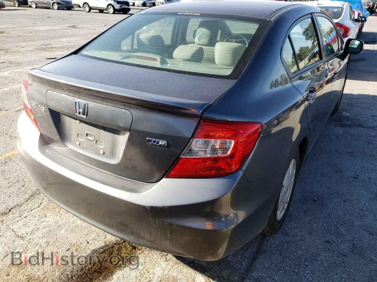 2012 HONDA CIVIC - VIN: 2HGFB2F65CH553983 - Фото 4