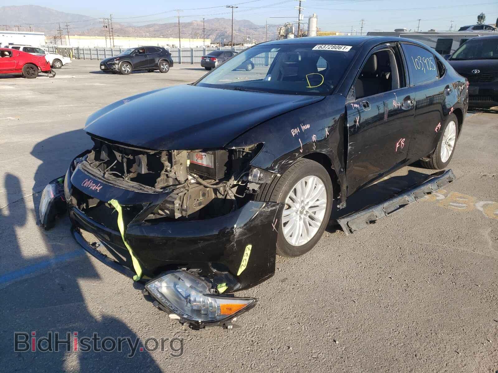 2014 LEXUS ES350 - VIN: JTHBK1GG1E2121013 - Фото 2