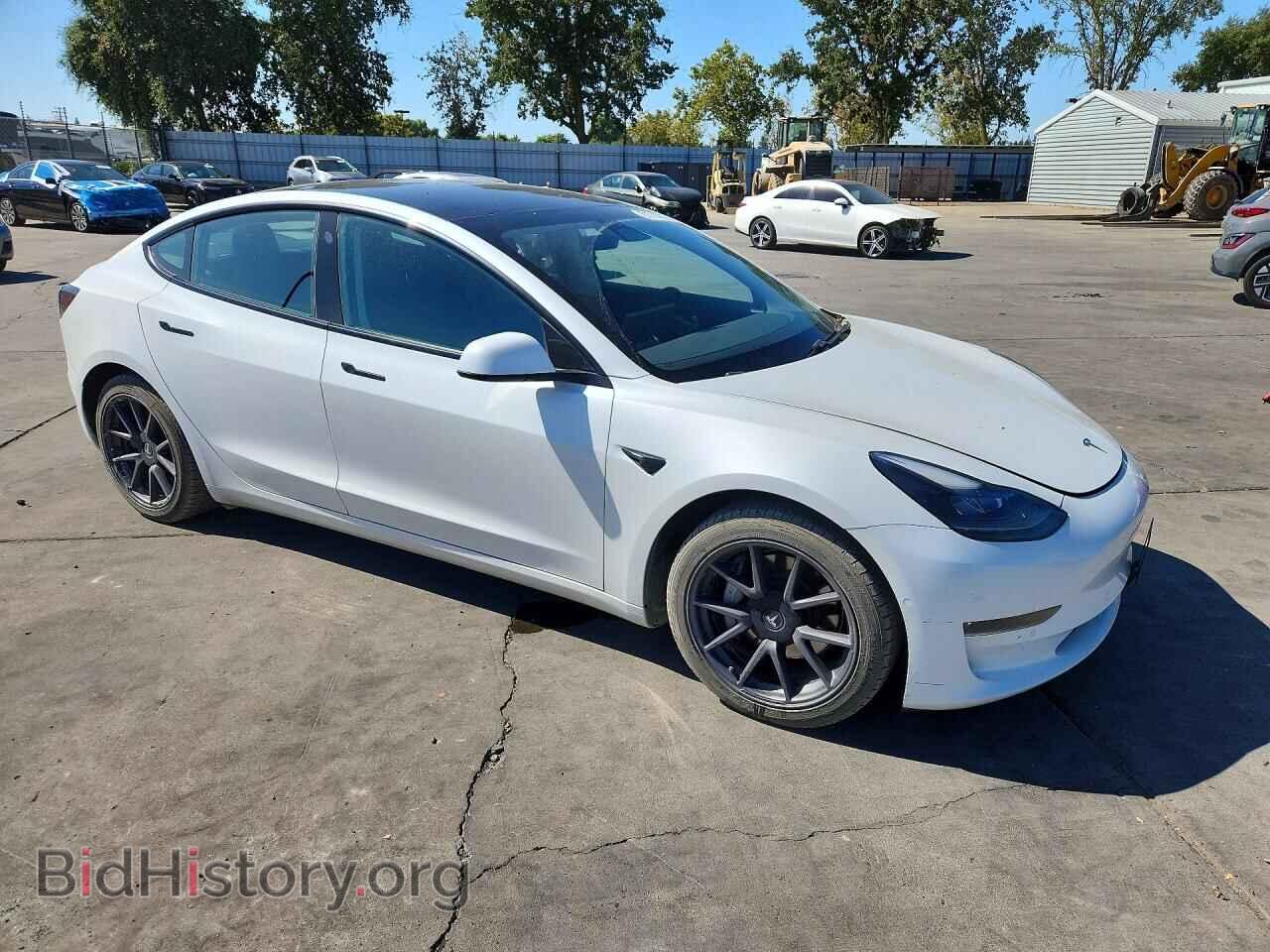 2021 TESLA MODEL 3 - VIN: 5YJ3E1EB3MF938094 - Фото 4