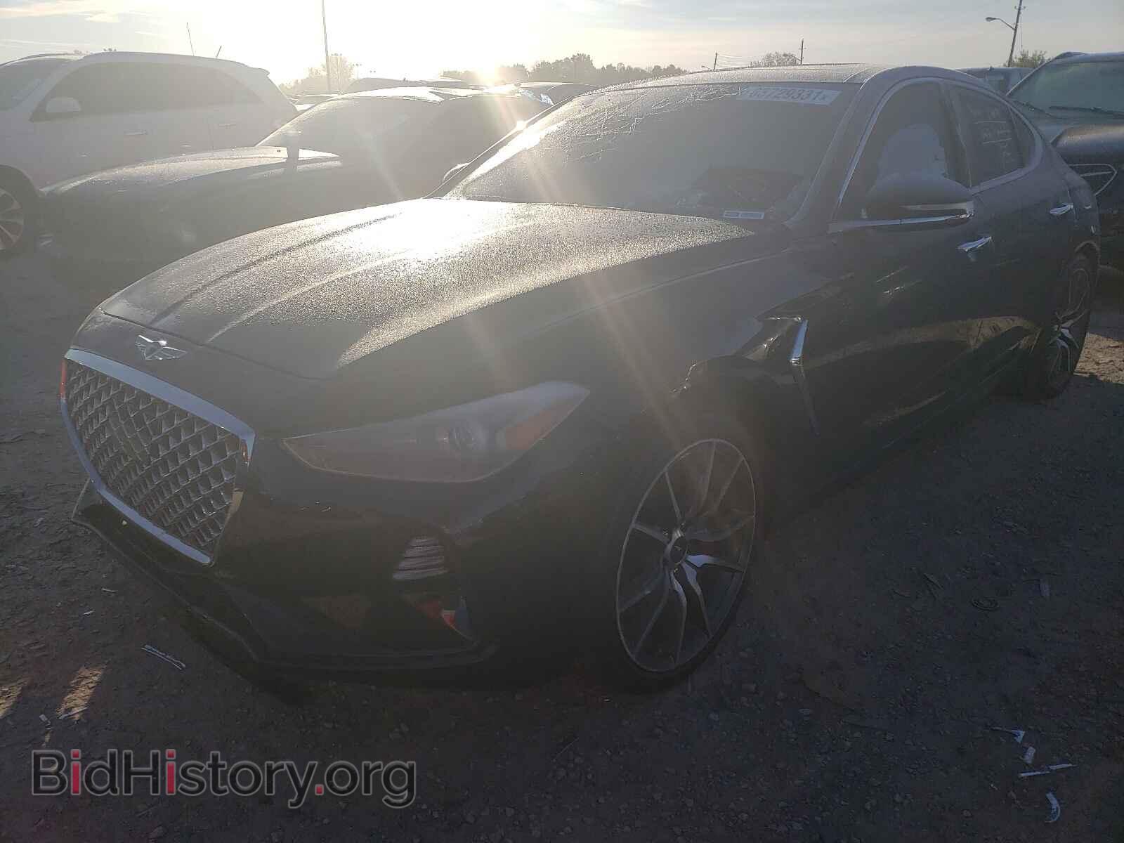 2021 GENESIS G70 - VIN: KMTG74LE3MU074196 - Фото 2