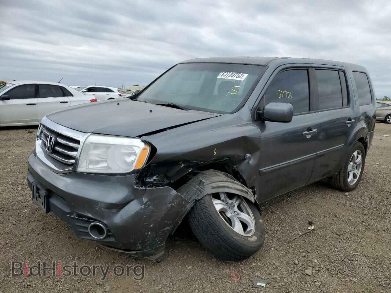 2013 HONDA PILOT - VIN: 5FNYF4H52DB019391 - Фото 2