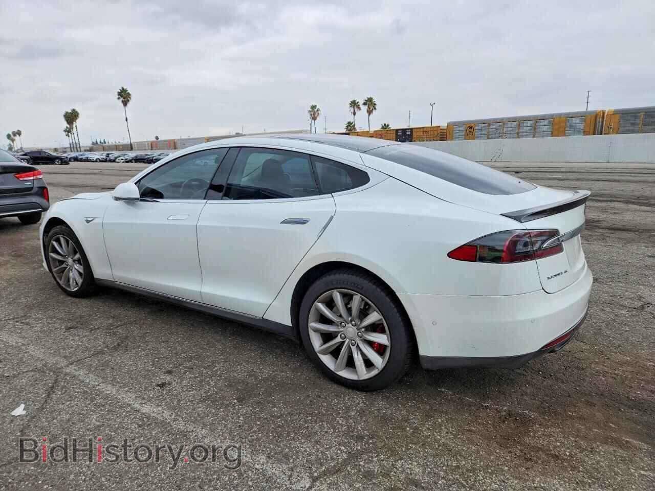 2014 TESLA MODEL S - VIN: 5YJSA1H15EFP65027 - Фото 2
