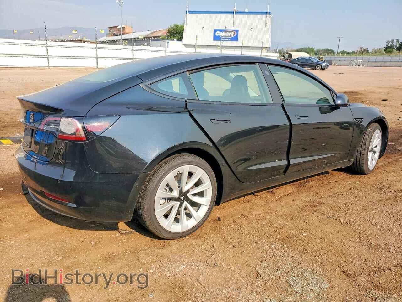 2022 TESLA MODEL 3 - VIN: 5YJ3E1EB8NF129403 - Фото 3