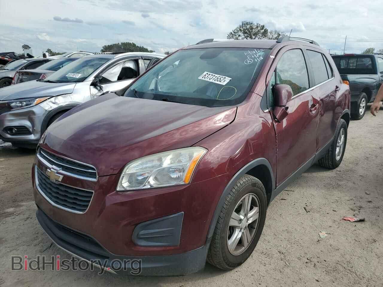 2016 CHEVROLET TRAX - VIN: 3GNCJLSB2GL168494 - Фото 2