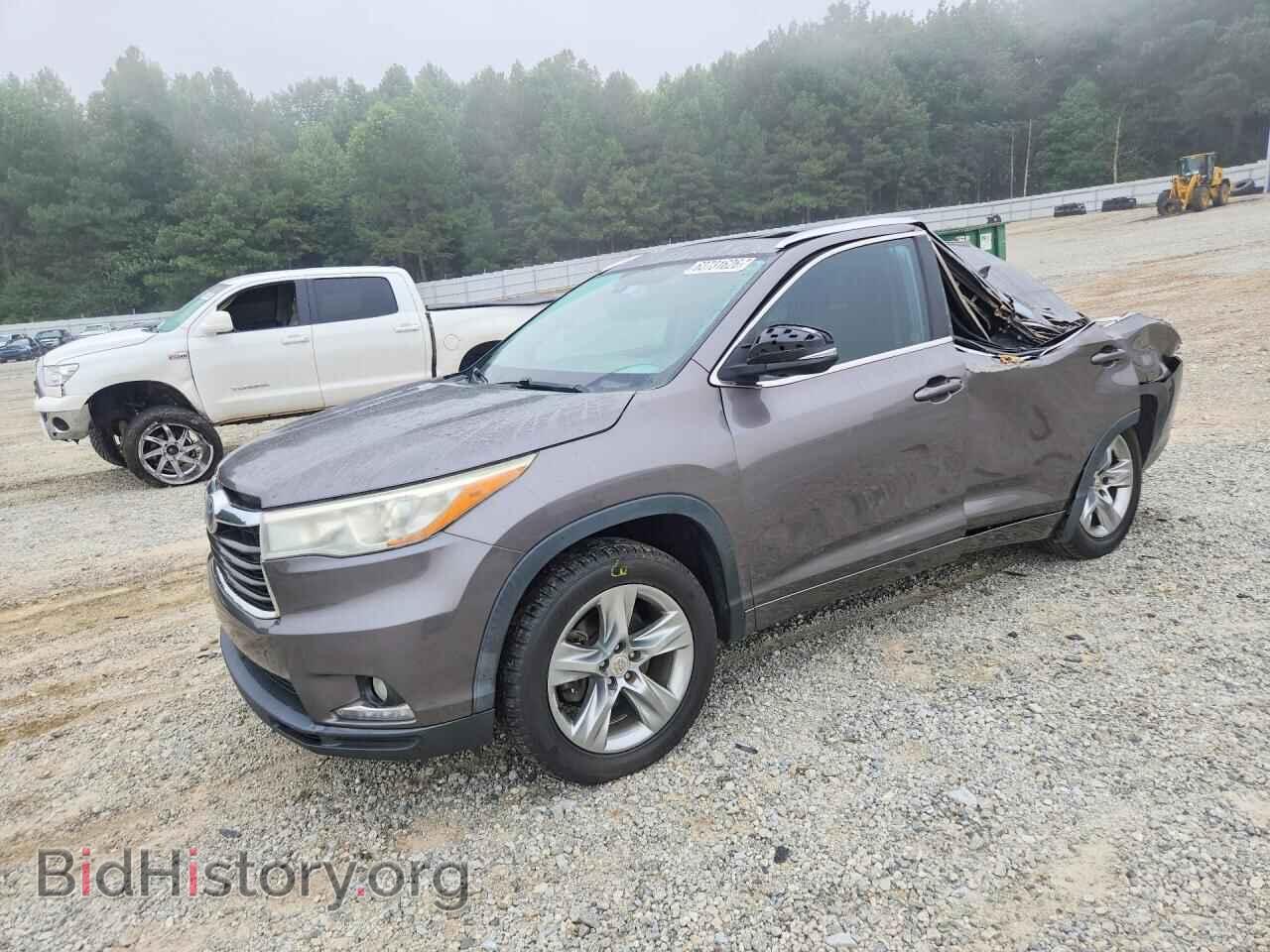 Фотография 5TDYKRFH7FS108703 - TOYOTA HIGHLANDER 2015