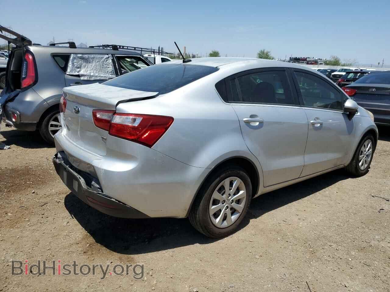 2015 KIA RIO - VIN: KNADM4A37F6438877 - Фото 3