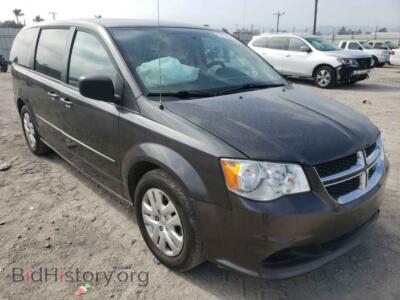 2016 Dodge CARAVAN Grand Cara, gray — VIN 2C4RDGBG7GR224431, Copart