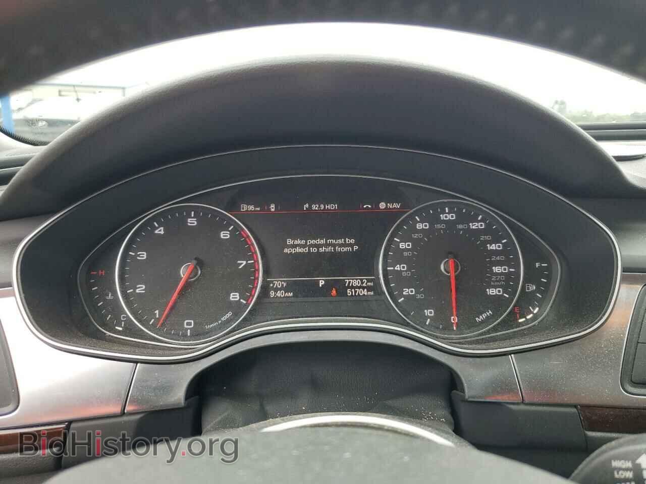 2014 AUDI A6 - VIN: WAUGFAFC7EN152837 - Фото 9