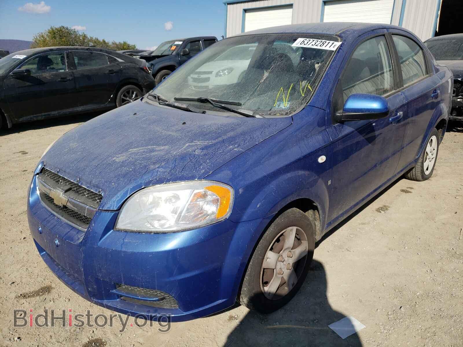 2007 CHEVROLET AVEO - VIN: KL1TD56607B149945 - Фото 2