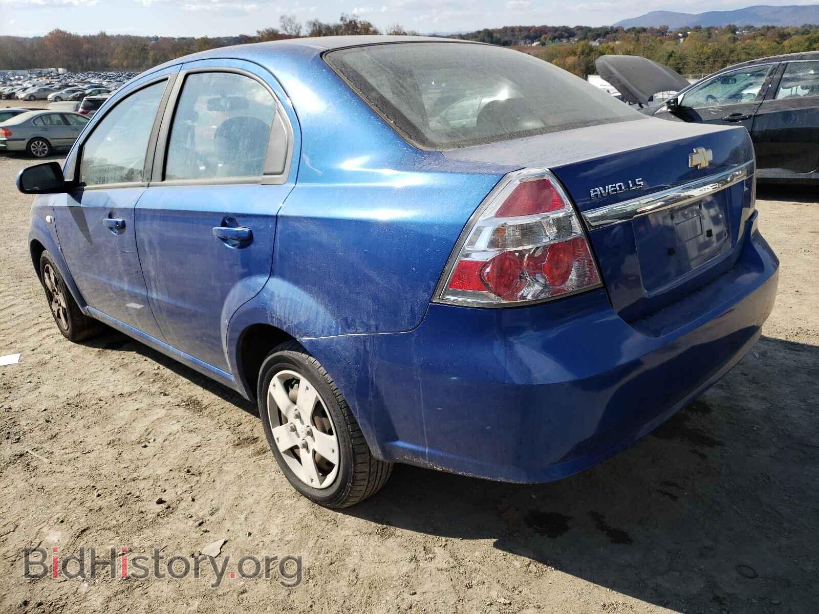 2007 CHEVROLET AVEO - VIN: KL1TD56607B149945 - Фото 3