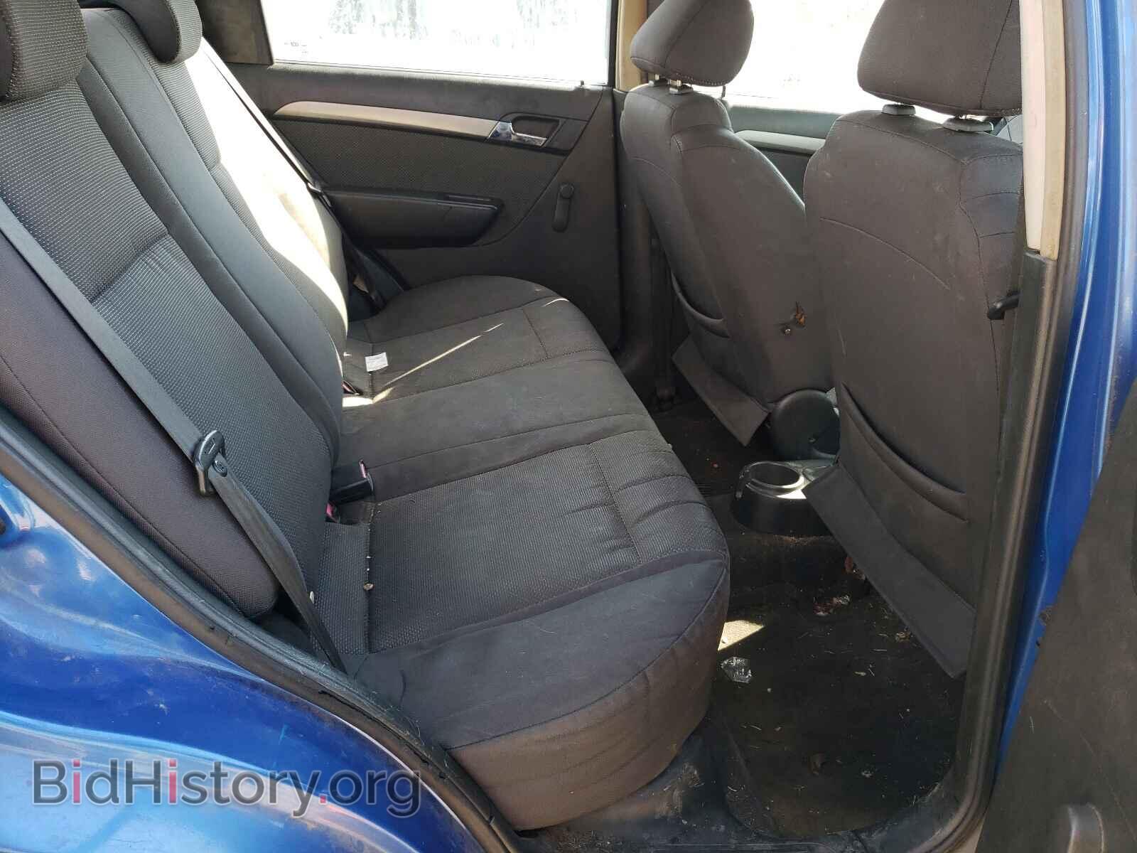 2007 CHEVROLET AVEO - VIN: KL1TD56607B149945 - Фото 6