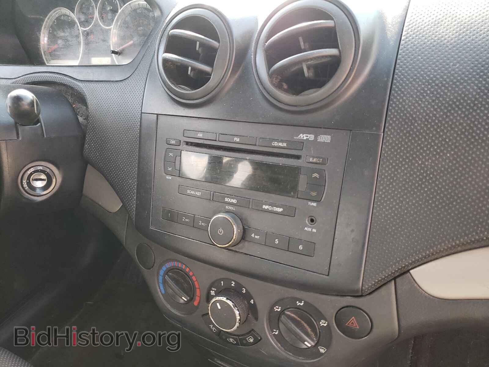 2007 CHEVROLET AVEO - VIN: KL1TD56607B149945 - Фото 9