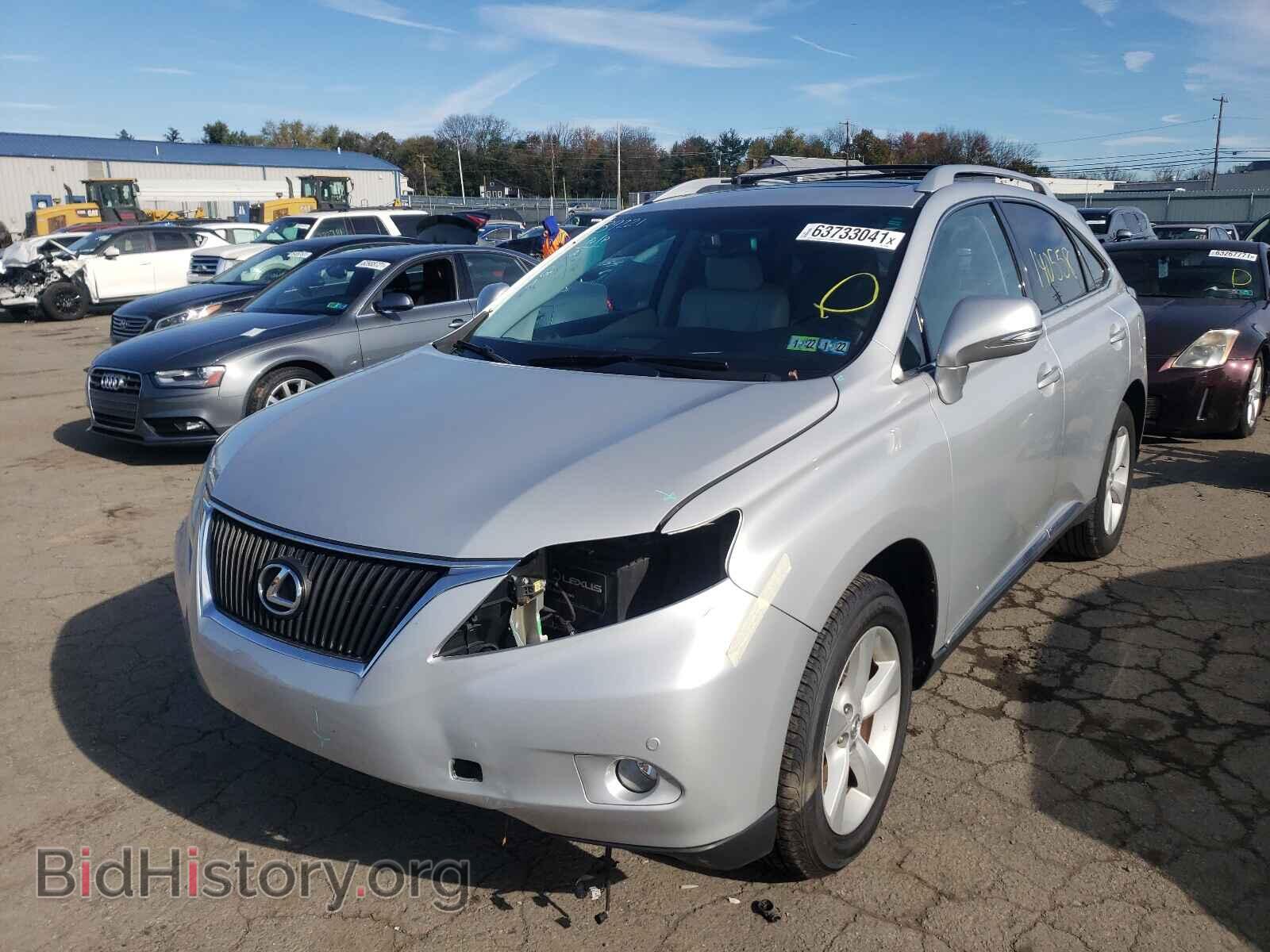 2012 LEXUS RX350 - VIN: 2T2BK1BA5CC141280 - Фото 2