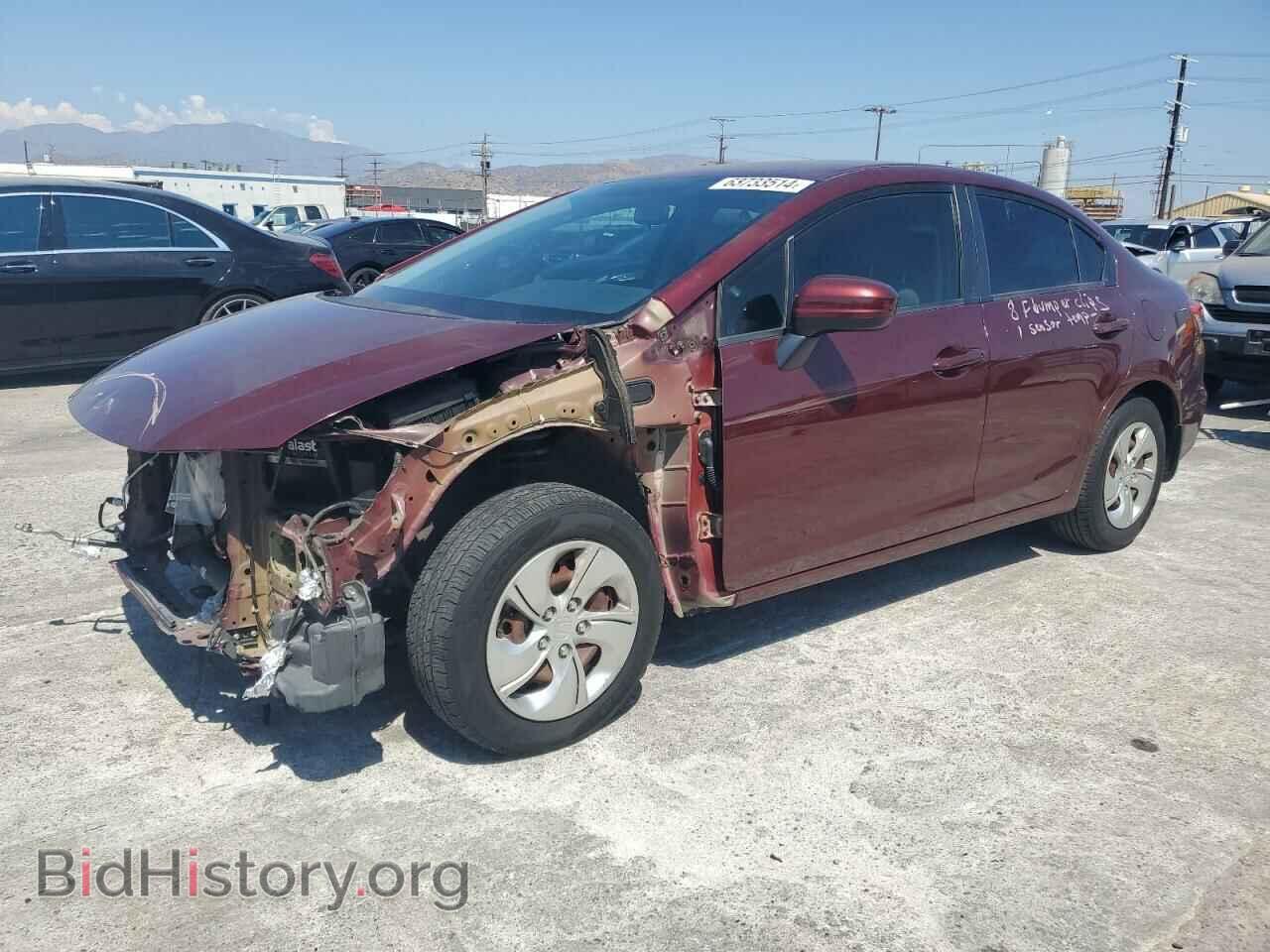 Фотография 2HGFB2F58FH554234 - HONDA CIVIC 2015