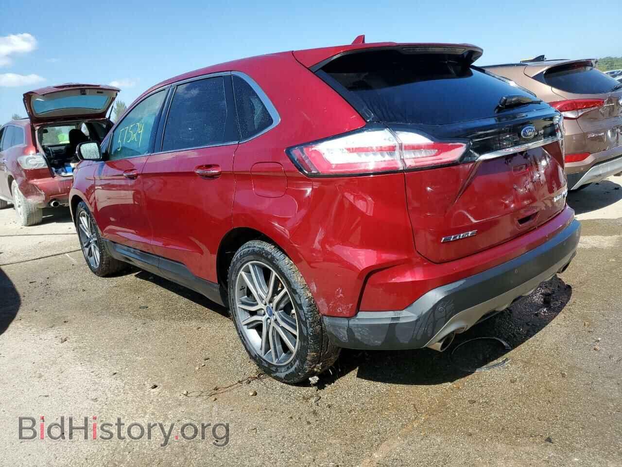 2019 FORD EDGE - VIN: 2FMPK4K97KBB36845 - Фото 2