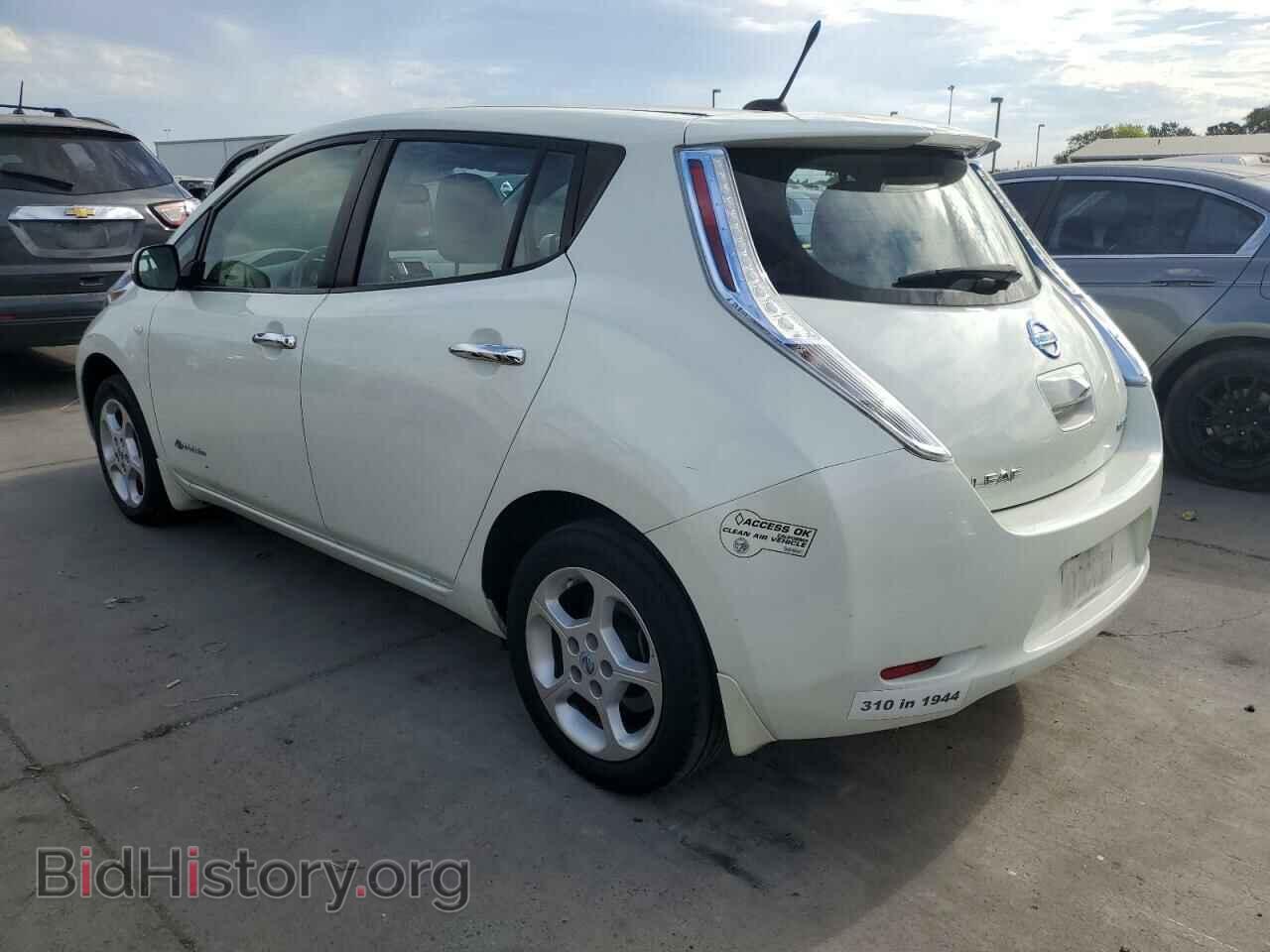 2012 NISSAN LEAF - VIN: JN1AZ0CP2CT026186 - Фото 2