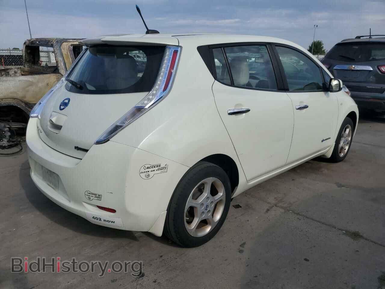 2012 NISSAN LEAF - VIN: JN1AZ0CP2CT026186 - Фото 3