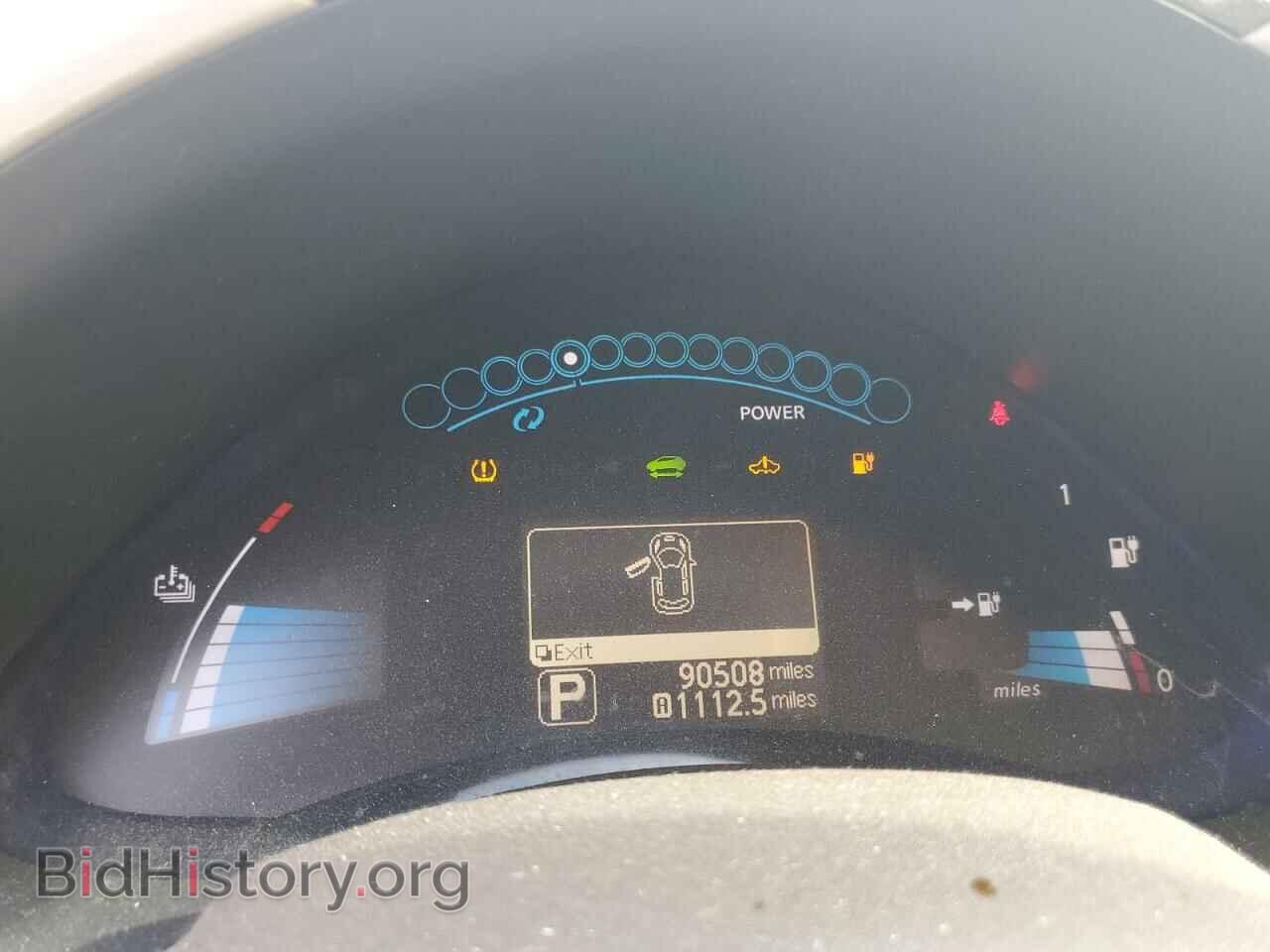 2012 NISSAN LEAF - VIN: JN1AZ0CP2CT026186 - Фото 9