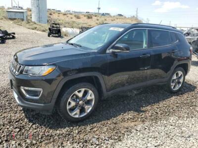 2021 Jeep COMPASS Limited, black — VIN 3C4NJDCB5MT603641, Copart