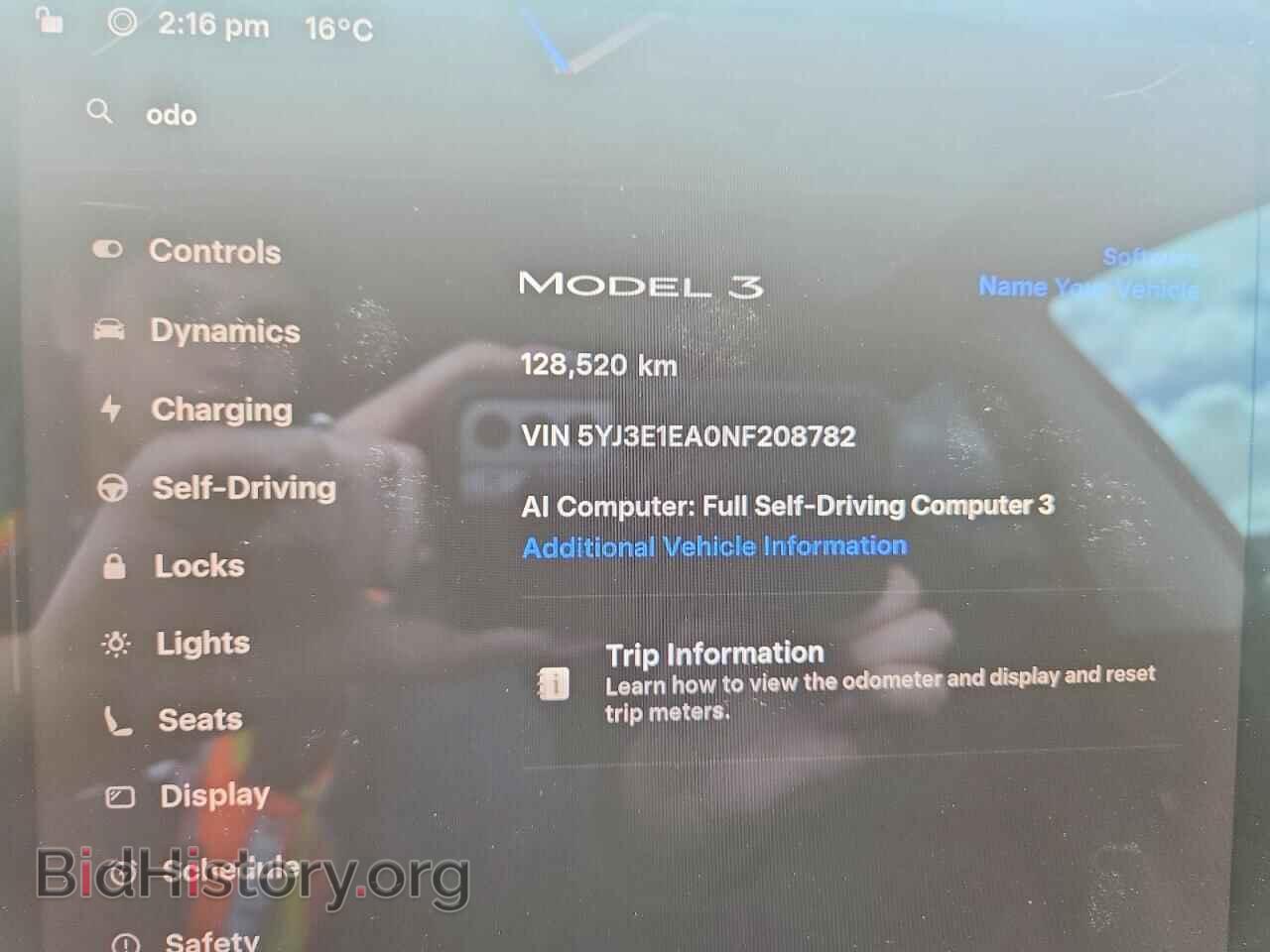 2022 TESLA MODEL 3 - VIN: 5YJ3E1EA0NF208782 - Фото 9