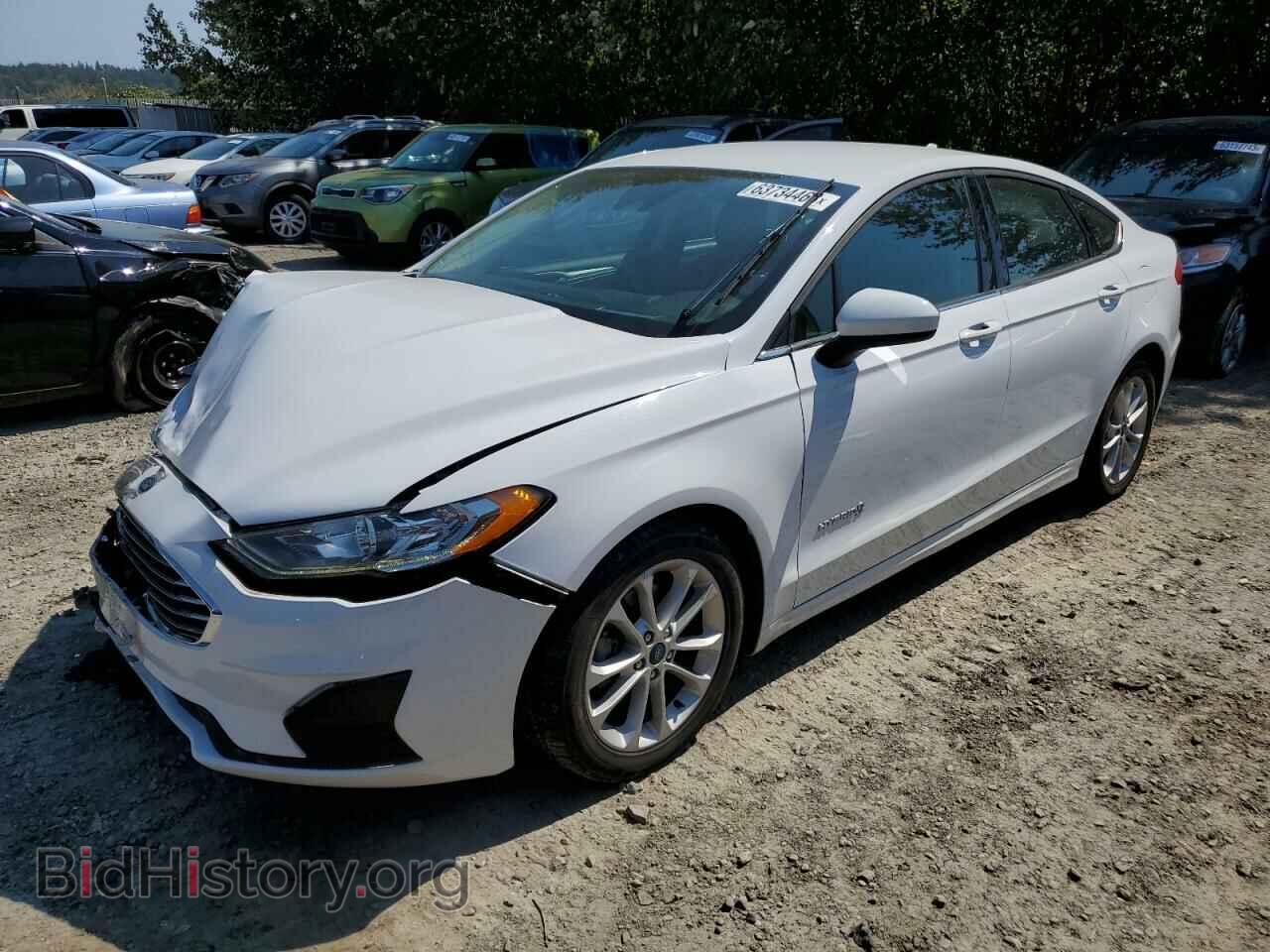 Фотография 3FA6P0LU8KR257405 - FORD FUSION 2019