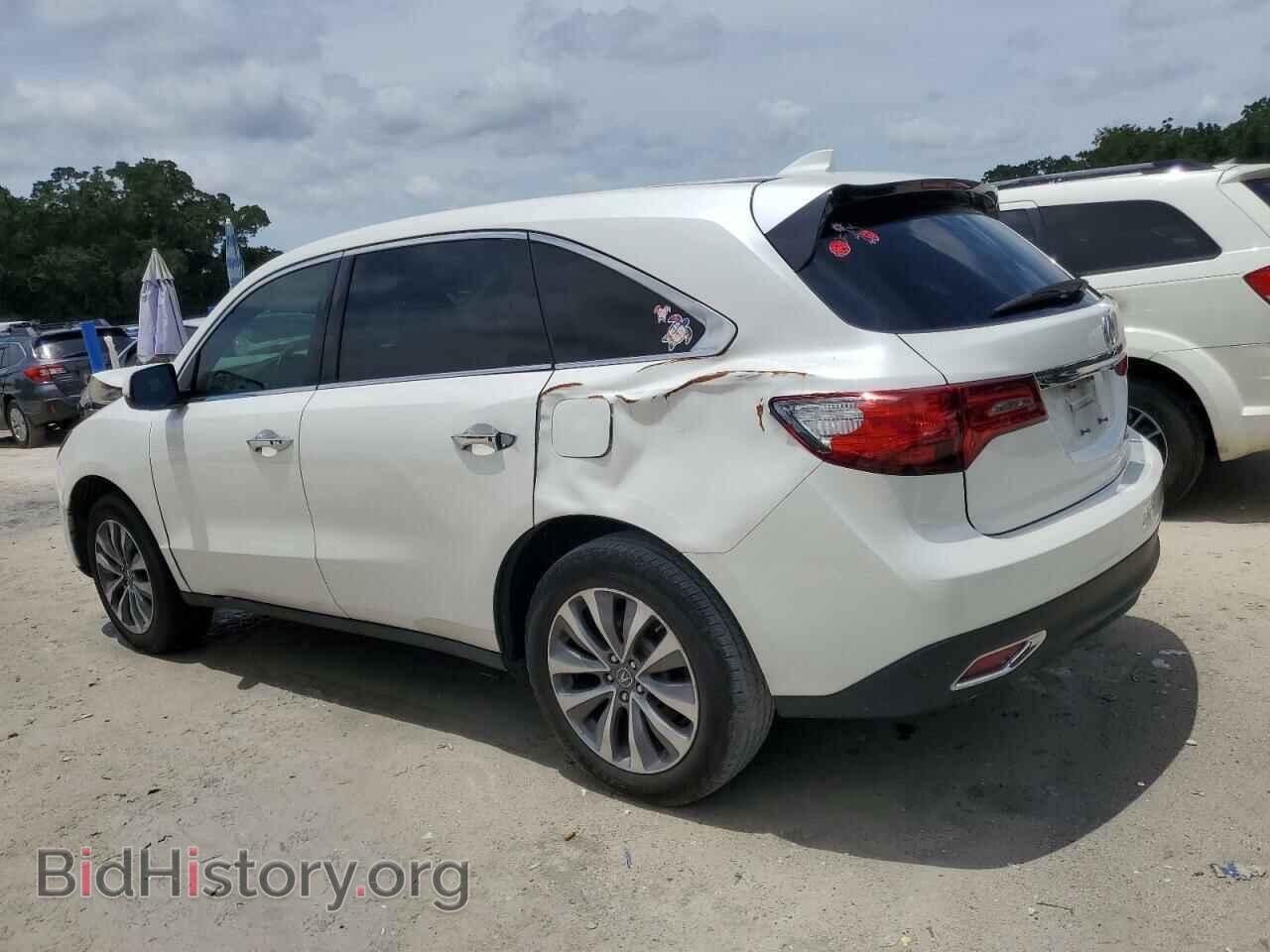 2014 ACURA MDX - VIN: 5FRYD3H4XEB001468 - Фото 2